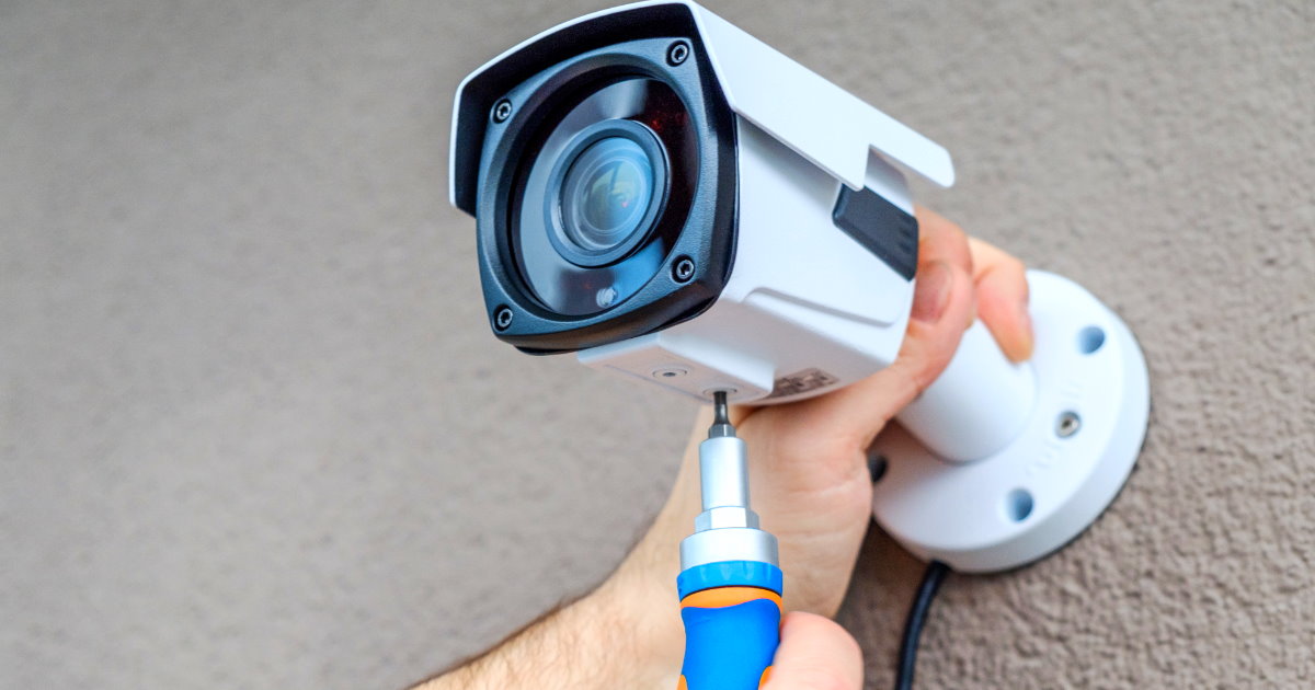 Монтаж видеонаблюдения в октябре